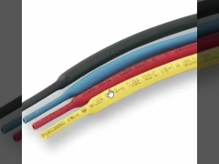 Fios e cabos de ligação transversal sem halogênio e com baixo teor de fumo