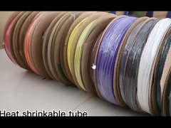 Polyolefinas ligadas cruzadas de tubos de contração térmica de parede de alta espessura