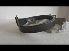 Conector flexível de cobre trançado de estanho revestido de alta resistência à corrosão