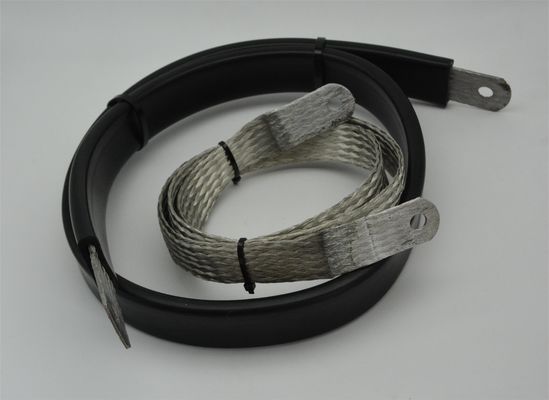 Conector flexível de cobre trançado de ligação elétrica plana