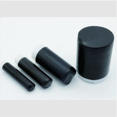 Cabo líquido de silicone líquido lsr kits de terminação de encolhimento resfriado tampa de tampa final preto kits de emenda de encolhimento frio e resfriado