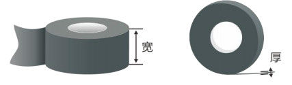 RoHS Tape de reparação de tubos de água Tape à prova d'água isolante de silicone Tape auto-aderente