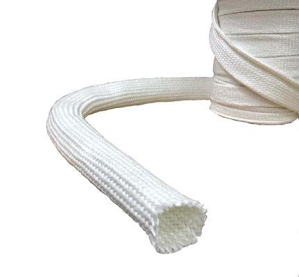 Proteção contra abrasão com manga revestida de fibra de vidro de silicone sem rachaduras