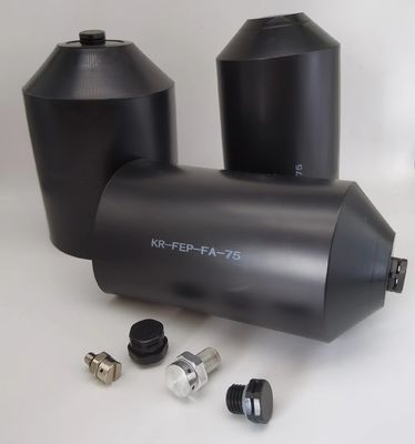 IP67 Polyolefin Black Insulated Cable End Caps Caps para cabos com acabamentos de fio encolhidos por calor
