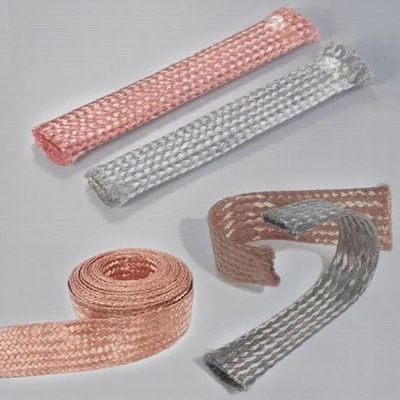 Conector de cobre trançado flexível isolado resistente à corrosão