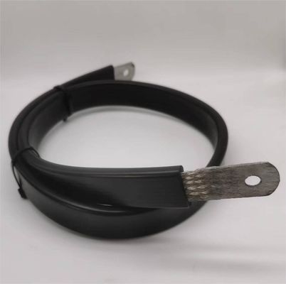 Conector flexível de cobre trançado de ligação elétrica plana