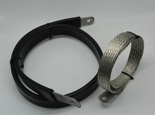 Conector flexível de cobre trançado de estanho revestido de alta resistência à corrosão