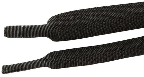Expansivel Pet Braided Cable Sleeve Negro Flammability UL94 V2