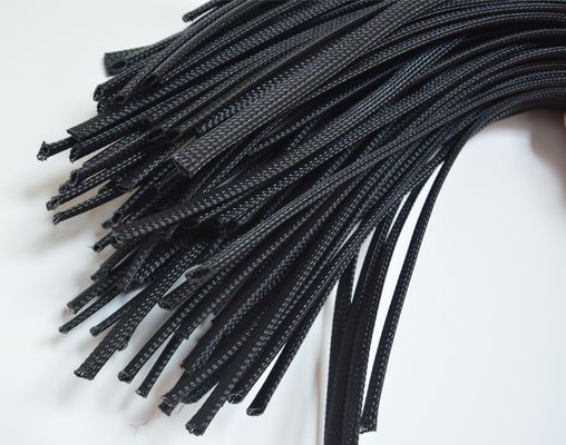 RoHS Polyolefin PET expansível trançado mangas resistentes ao desgaste
