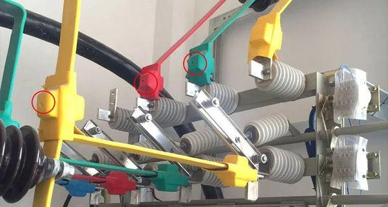 Espessura 1,5 mm-2,0 mm Acessórios de cabos elétricos Busbar Joint Insulation Cover Fire Resistent Bus Bar Cover