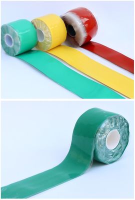 Tape de silicone de borracha elétrica auto-ligada Resistência à abrasão