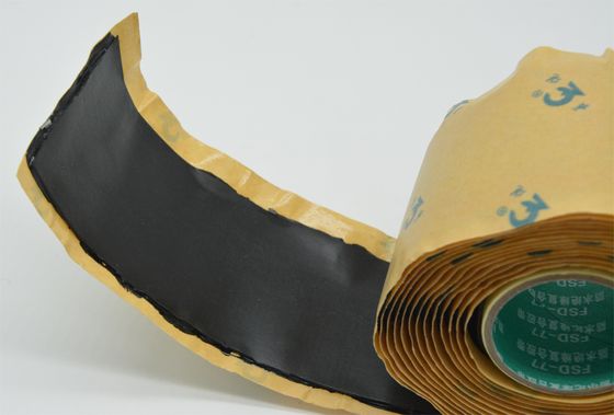 Elongação 300% fita auto-ligante de borracha de silicone auto-fusão