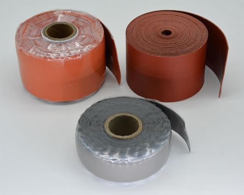 Tape Elétrico de borracha de silicone autoaderente de fusão Resistência química