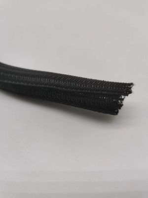 ROHS PET Expandivel Braided Sleeve Retardante de incêndio Grau N5510 / NFPA130