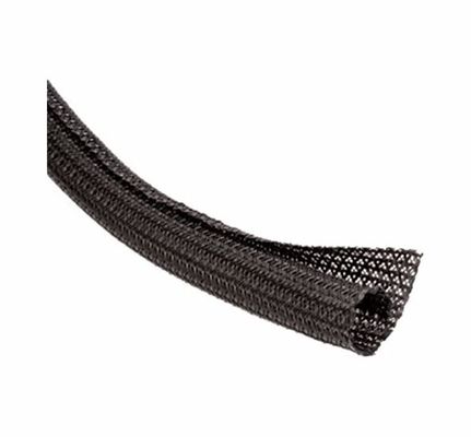 ROHS UL Self Wrapping Sleeve PET Braided Sleeve para Proteção de Cabos