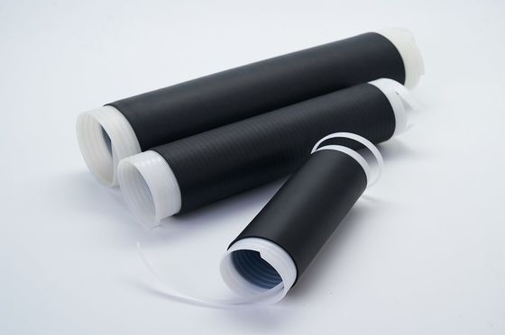 Cabo líquido de silicone líquido lsr kits de terminação de encolhimento resfriado tampa de tampa final preto kits de emenda de encolhimento frio e resfriado