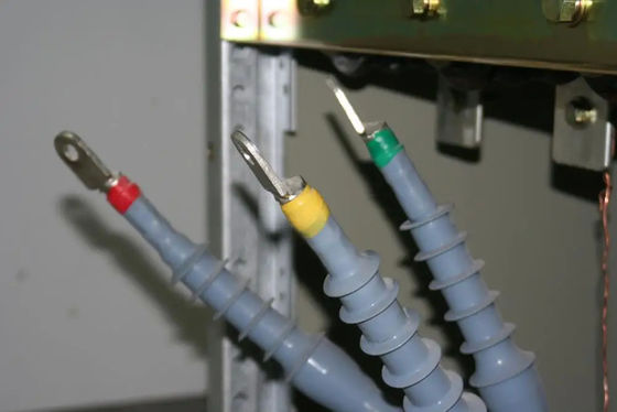 Kit de terminação do cabo de contração a frio de borracha de silicone líquido até 42 kV