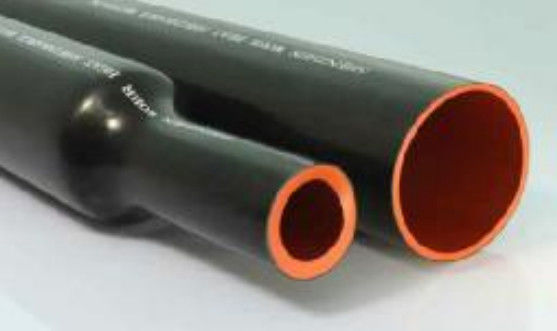 Tubo de dupla camada semicondutor / isolante para juntas de cabos MV até 42KV