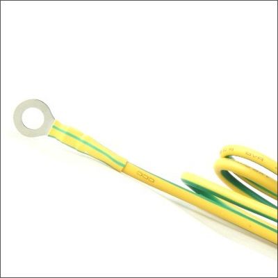 Tubos de redução de calor de poliolefina de parede fina de raias amarelas/verdes