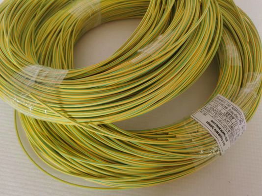 Tubos de redução de calor de poliolefina de parede fina de raias amarelas/verdes