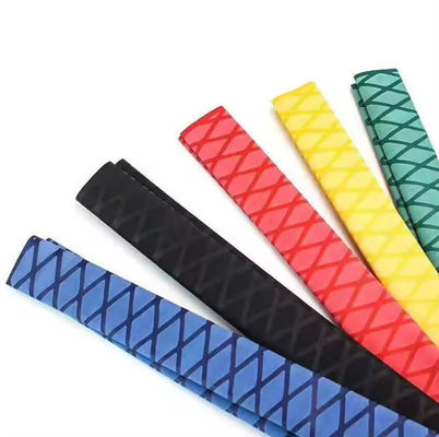 15mm Alta flexibilidade colorida resistente ao deslizamento não deslizante calor encolher mangue tubo para raquete de badminton