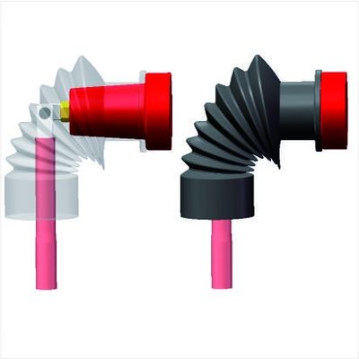 Botas de isolamento aplicadas a frio de borracha de silicone