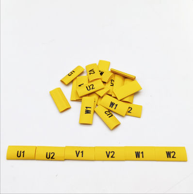 Tubo de identificação de normas ambientais 0.2 mm - 0.5 mm Espessura Manga de identificação de encolhimento térmico