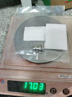 Prensa-cabo M12X1.5(3-6.5) em latão niquelado à prova d'água IP68 Conector de cabo