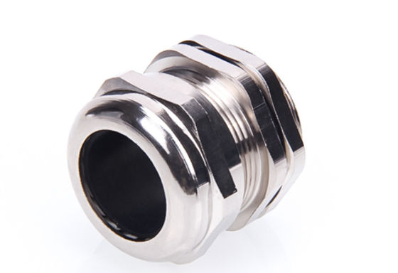 M20X1.5 ((5-10) Conector de glândulas de latão revestido de níquel para cabo IP68
