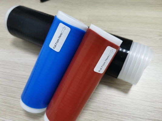 Tubo de contração a frio de borracha de silicone de 55 mm para isolamento de cabos elétricos